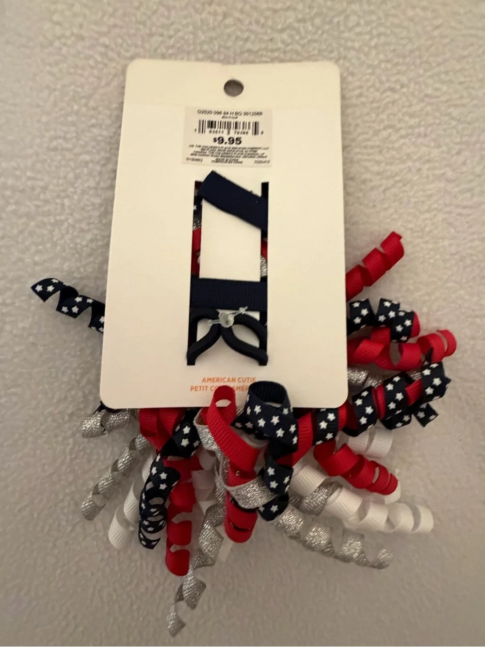 Gymboree American Cutie Hair Clip Set
